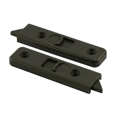Prime-Line Window Tilt Latch, Plastic, Fits Windsor Windows, Bronze Color, Left/Right Hand Latches 1 Pair F 2923